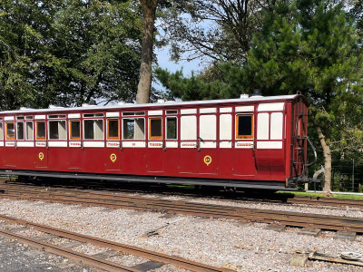 Carriage 16, 3rd class brake, delivered September 2016