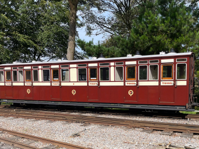 Carriage 5, 6 compartment 1st/3rd composite, delivered August 2019