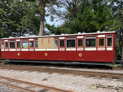 Carriage 7, 3rd class observation carriage, delivered April 2013