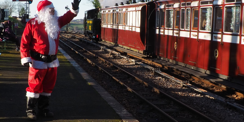 Santa at Lynton & Barnstape Railway