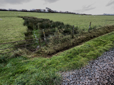 On-going work to ensure drains, ditches and culverts are free from obstructions. Tuesday 12th November.