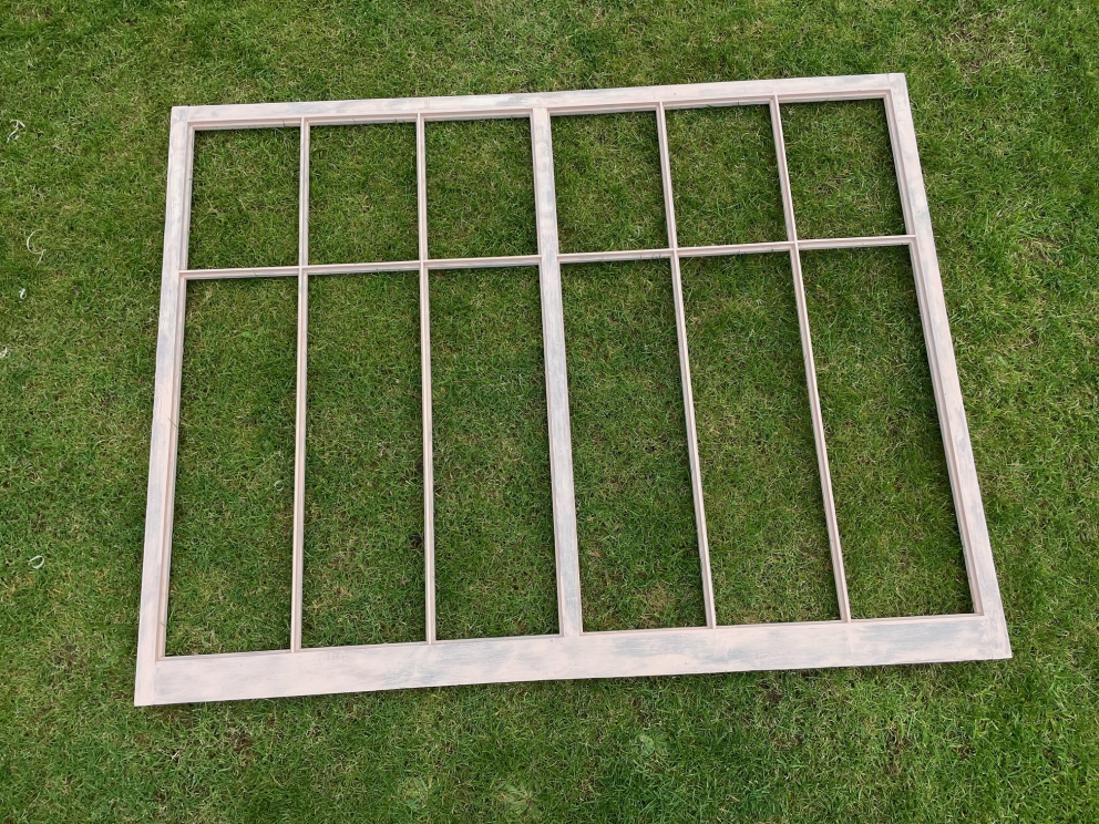 Repaired sash window