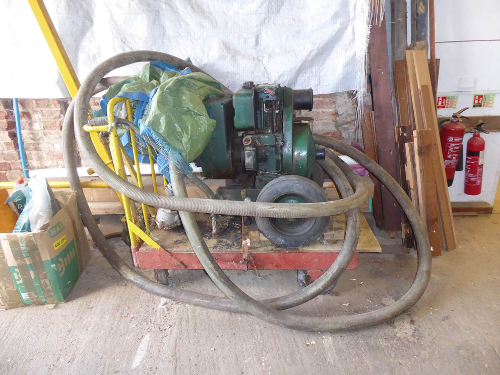 diesel powered pump